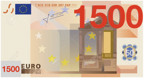 Billet amende 1500 euros